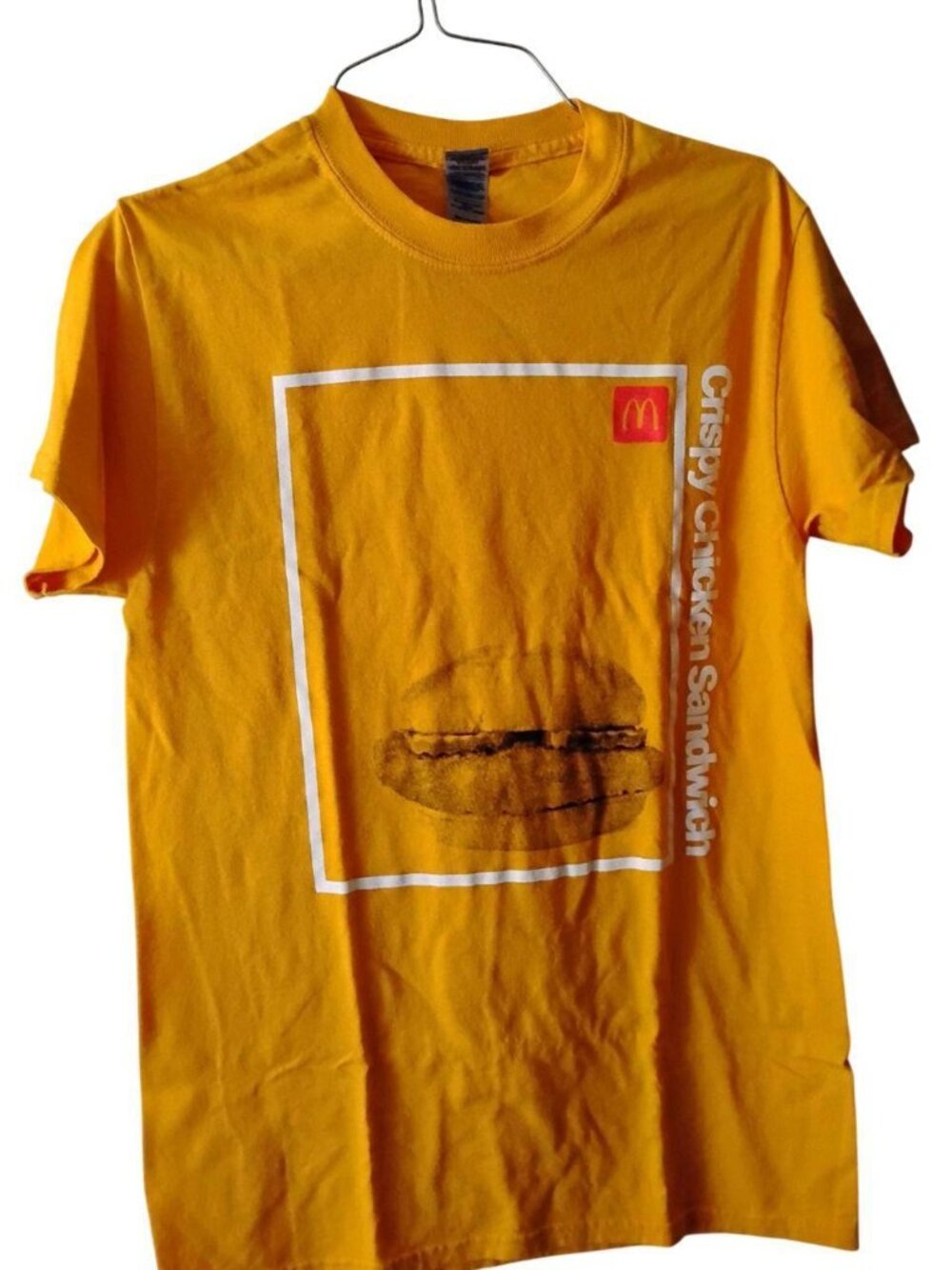 McDonald's Mustard Yellow Crispy Chicken Sandwich T-Shirt